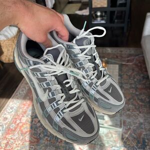 Nike P-6000 — Grey and Mint Green